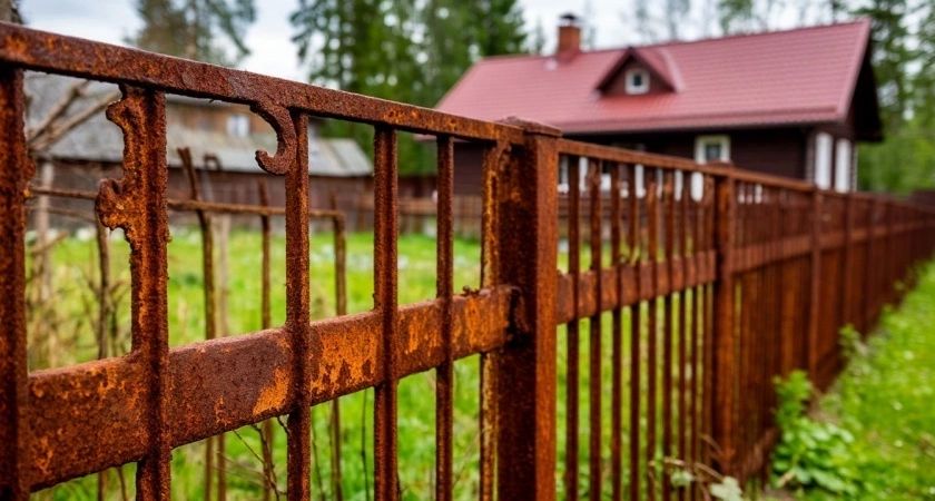 В Германии металл обрабатывают только так: забор не ржавеет десятилетиями – покраска не нужна