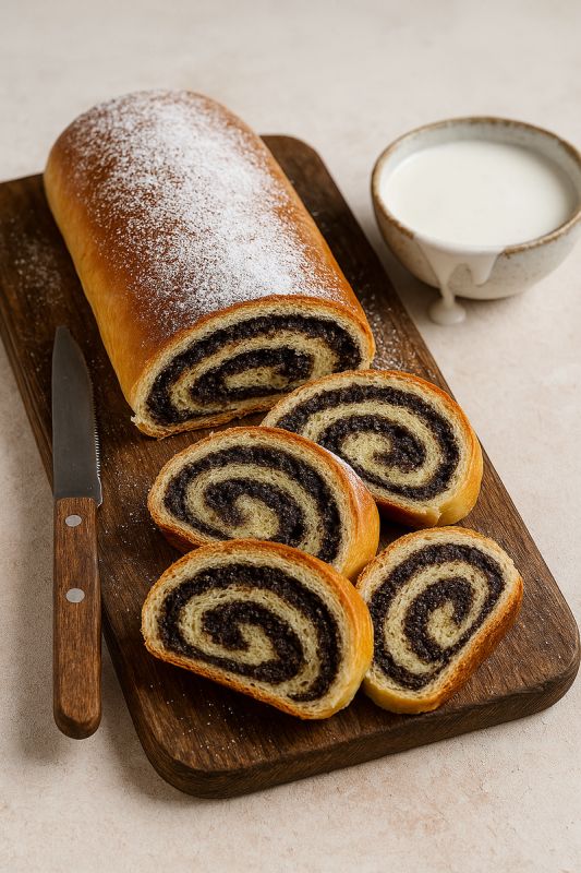 Маковый рулет: прошлого и настоящего сладкое объединение