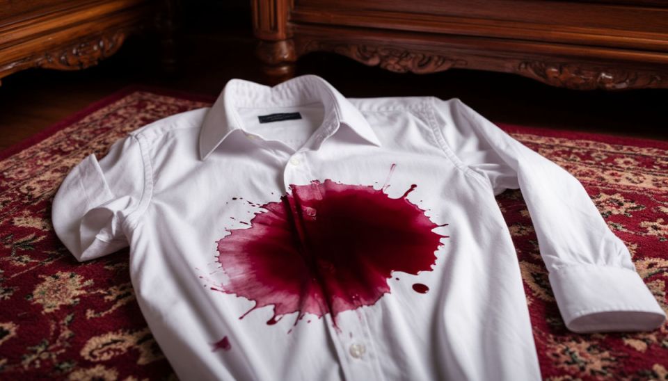 Эффективные способы борьбы с пятнами от красного вина