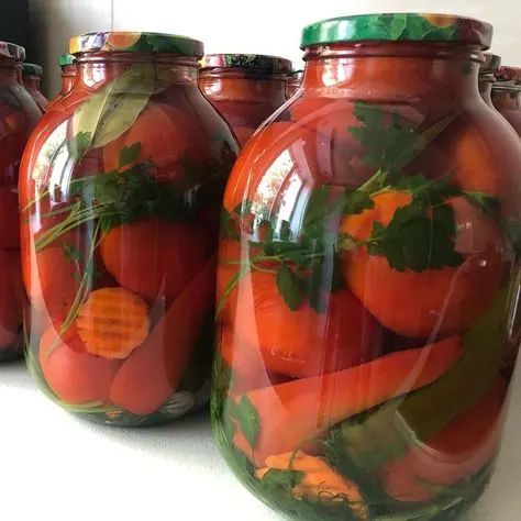 Наслаждение домашними закатками: помидоры с морковью на зиму