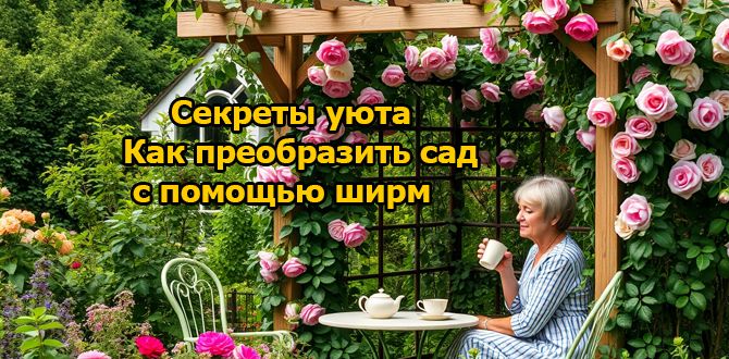 Создайте идеальный оазис в своем саду