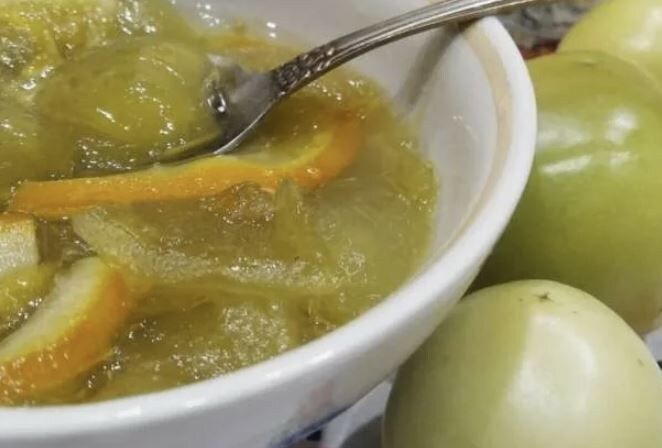 Необычное лакомство: варенье из зеленых помидоров с лимоном