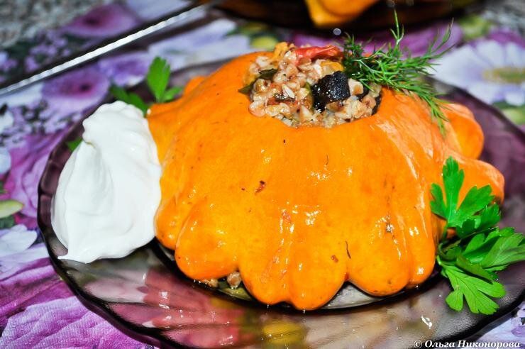 Фаршированные патиссоны с гречкой и грибами: кулинарный шедевр на ваш стол