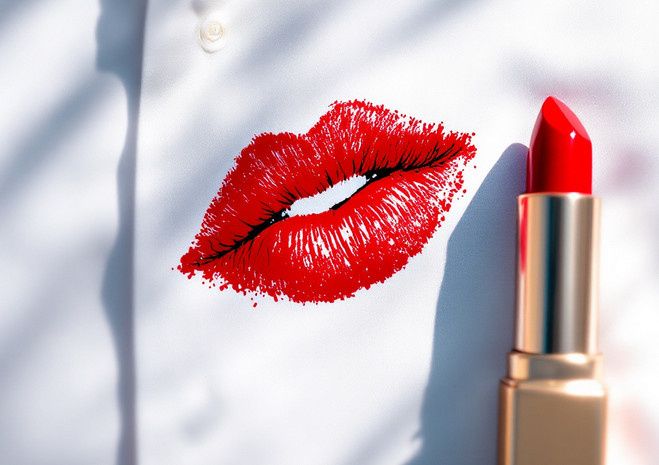 Как избавиться от губной помады на белой рубашке: простые и эффективные методы
