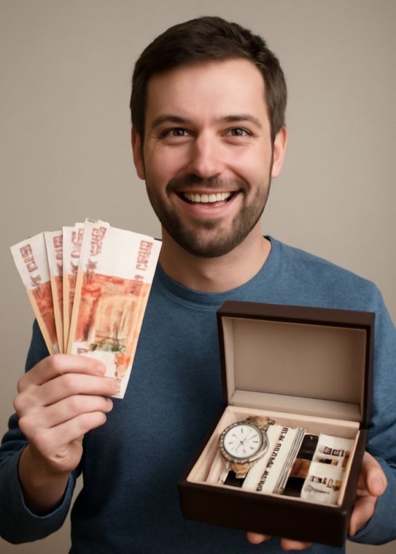 Как старые наручные часы принесли 10 000 рублей: неожиданные находки из прошлого