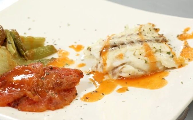 Сибас фаршированный фенхелем: Нежное блюдо для гурманов