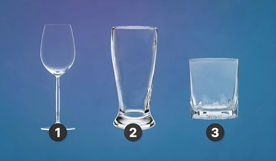 Как выбор бокала может раскрыть ваши скрытые черты личности