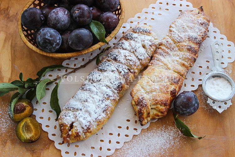 Сладкие моменты осени: как испечь слоеный пирог со сливами