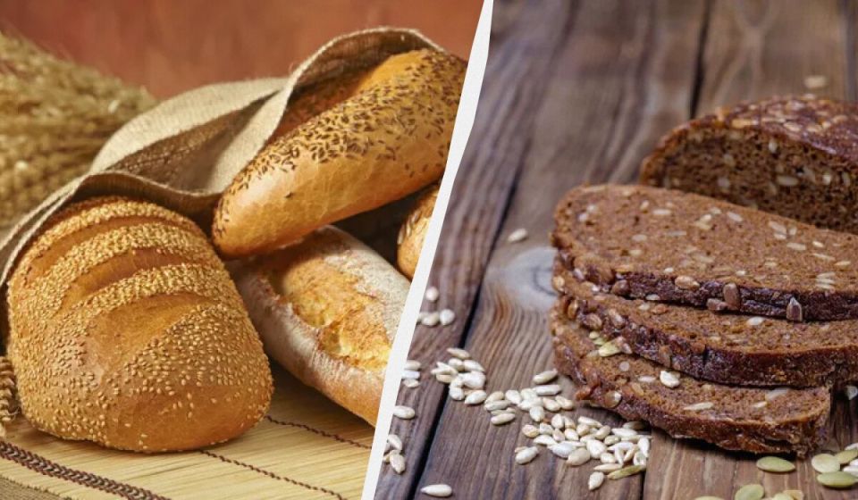 Что выбрать: черный или белый хлеб? Узнайте, что полезнее для вашего желудка