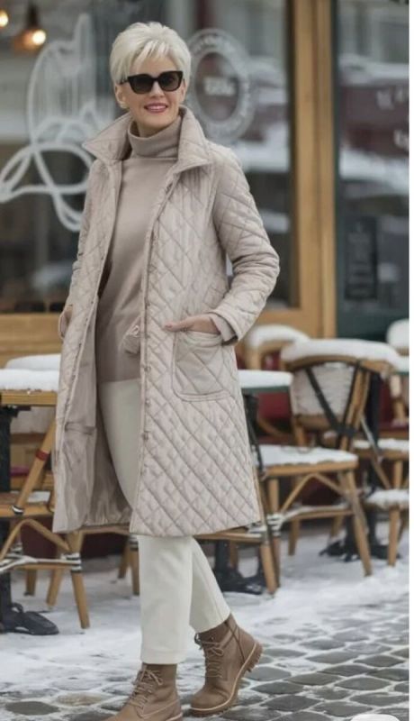 Длинные пуховики: как создать стильный зимний образ для любого возраста