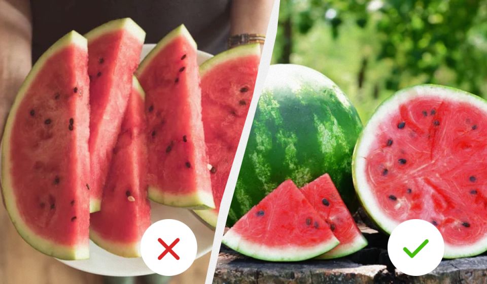 Как отличить безопасный арбуз от химически обработанного: полезные советы