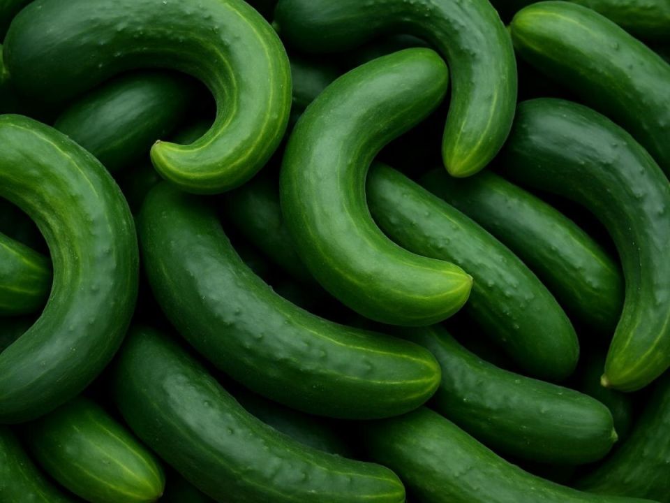 Калийная подкормка сохраняет форму огурцов в августе и предотвращает деформацию