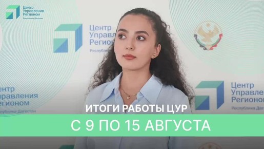 2371 обращение поступило в ЦУР Дагестана за неделю