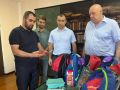 Детям участников СВО и малоимущих семей из трех южных районов республики передадут школьные принадлежности