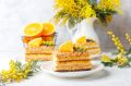 Вдохновляющий мандариновый пирог без духовки