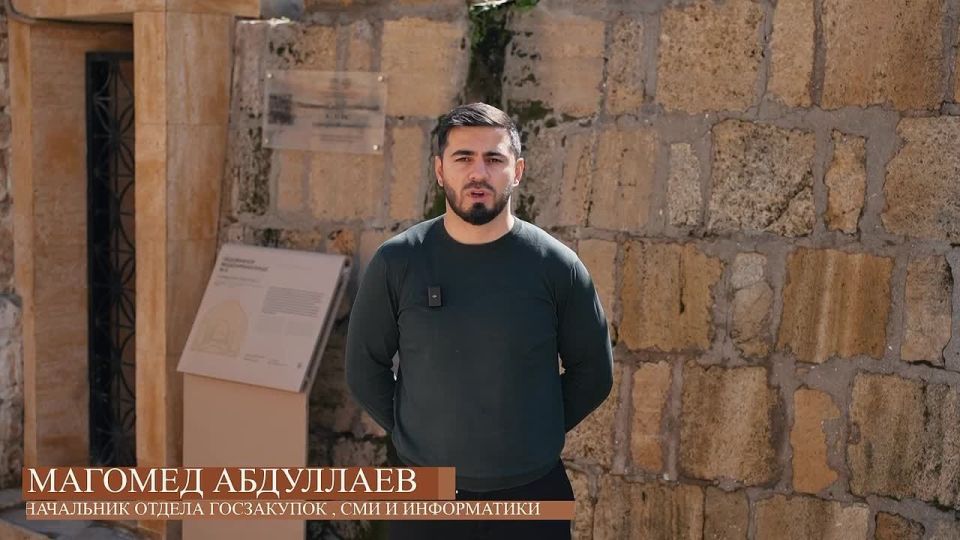 Совсем скоро!. В Дербенте появится новая культурная локация — для посещения откроется уникальное подземное водохранилище, построенное в X–XI веках