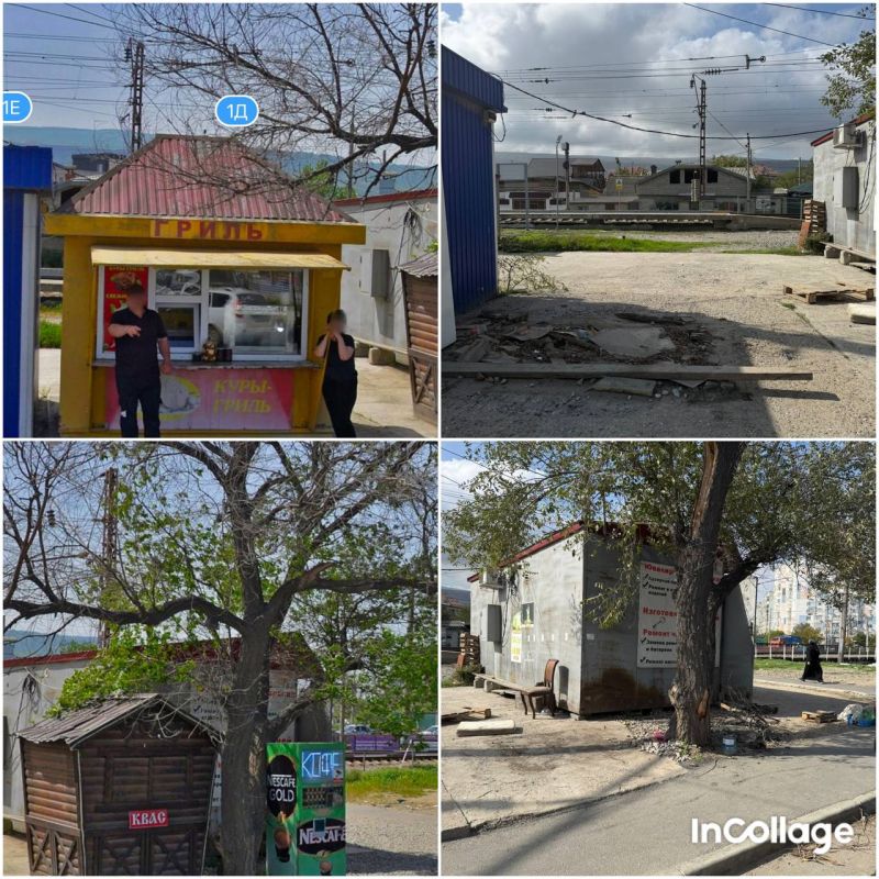 Управление торговли Махачкалы продолжает освобождение земельных участков вдоль улицы Железнодорожная для установки современных остановочных комплексов РЖД