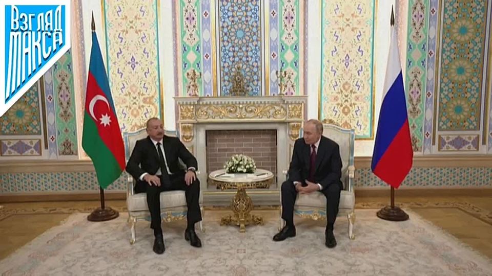 В Душанбе состоялась встреча Президента Российской Федерации Владимира Путина и Президента Азербайджана Ильхама Алиева