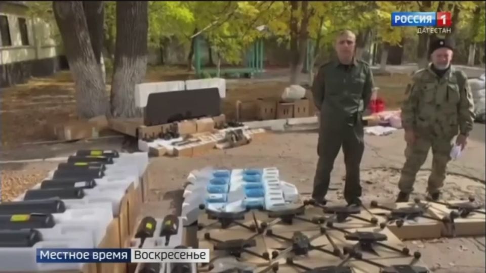 Военнослужащие благодарят главу Дагестана Сергея Меликова и жителей республики за очередную партию гуманитарной помощи