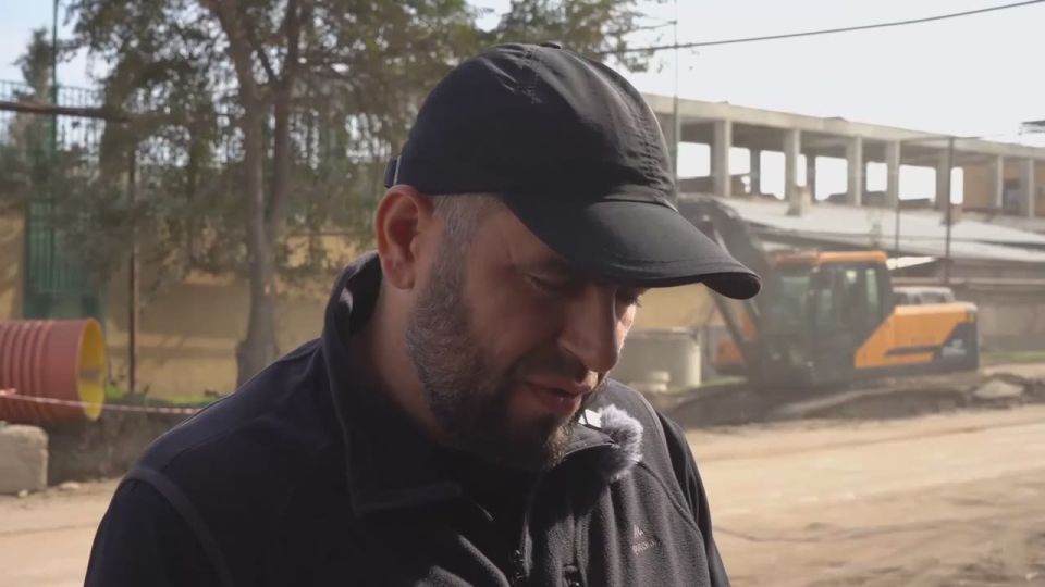 В Дербенте продолжаются работы по благоустройству улицы Шеболдаева