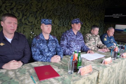 В Дагестане прошло масштабное тактико-специальное учение под руководством заместителя директора ФСИН России Сергея Щербакова 3