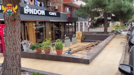 В Махачкале продолжаются работы по освобождению городской территории от незаконно установленных объектов