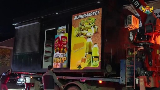 Еще два крупных торговых павильона вывезли с муниципальной земли в Махачкале и тем самым освободили тротуары