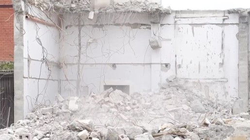 На улице Абу Даги в Махачкале провели завершающий этап сноса незаконного капитального объекта