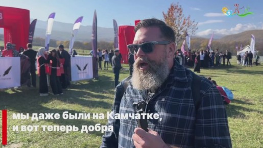 Американец на «Гонке героев» в Дагестане!
