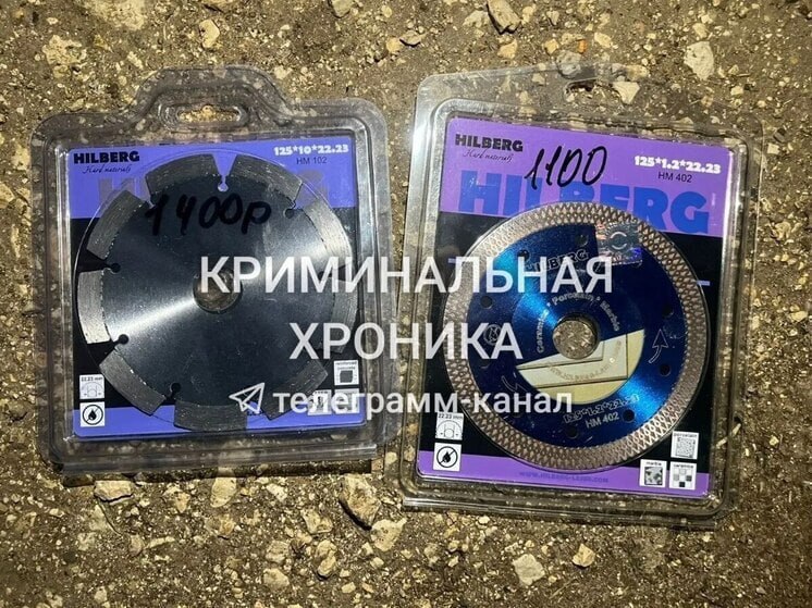 В Кумторкалинском районе Дагестана задержан 27-летний местный житель, подозреваемый в краже алмазных дисков из строительного магазина на федеральной трассе «Кавказ»