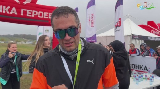 «Меня зовут Мурад Магомедов и это я до забега»