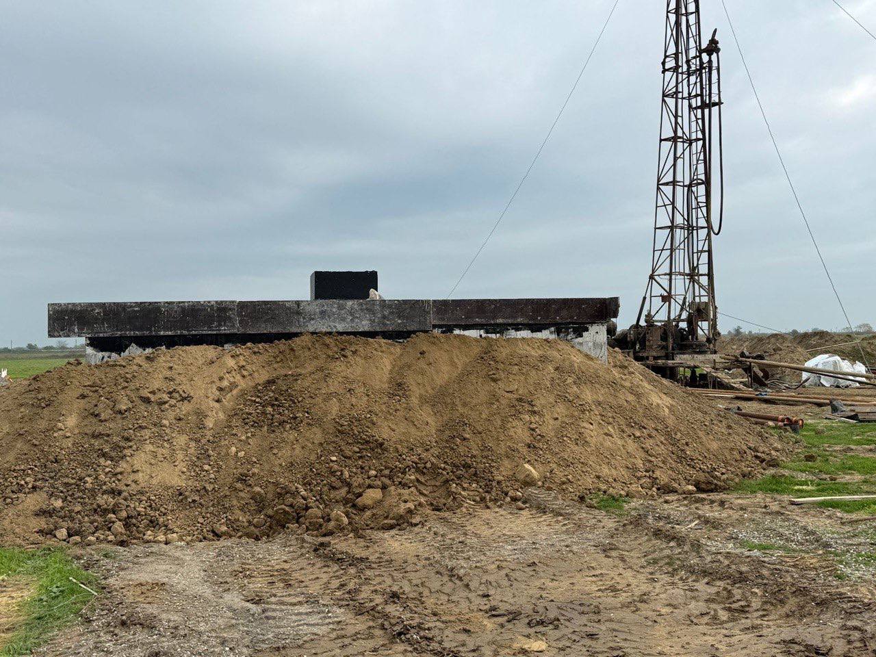 В селе Сулевкент Хасавюртовского района началось бурение артскважины В селе Сулевкент Хасавюртовского района началось бурение артскважины