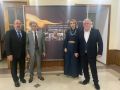 Заслуженный тренер России, эксдепутат Государственной Думы Валерий Газзаев осмотрел фотовыставку «Хроники террора украинского неонацистского режима»