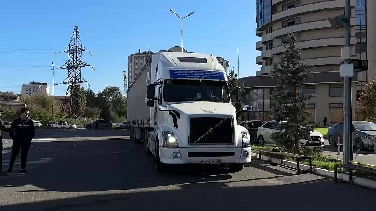 Из Дагестана в Запорожье отправили гуманитарный груз весом почти 35 тонн