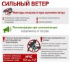 ПРАВИЛА БЕЗОПАСНОСТИ ПРИ СИЛЬНОМ ВЕТРЕ
