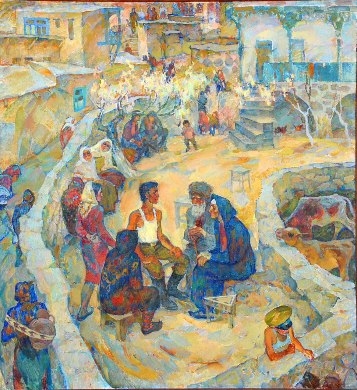 Сегодня свой славный юбилей отмечает народный художник Дагестана, заслуженный деятель искусств ДАССР, член Союза художников РФ, живописец, график и педагог Галина Васильевна Пшеницына Сегодня свой славный юбилей отмечает народный художник Дагестана, заслуженный деятель искусств ДАССР, член Союза художников РФ, живописец, график и педагог Галина Васильевна Пшеницына