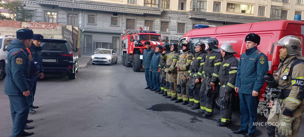 Комплексные учения в здании повышенной этажности Комплексные учения в здании повышенной этажности