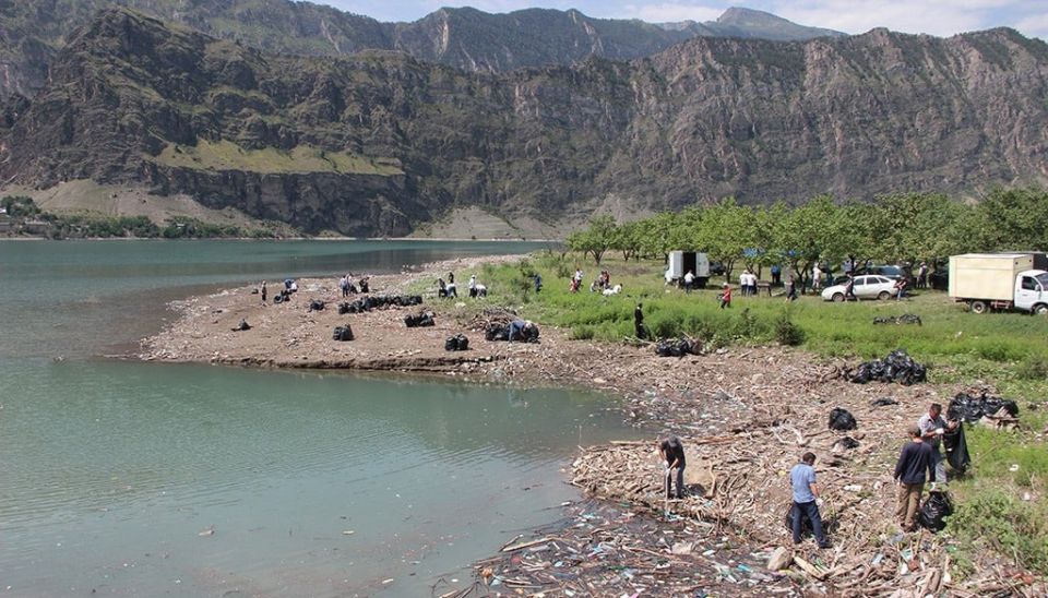 Андийское Койсу планируют очистить от мусора после снижения уровня воды в реке