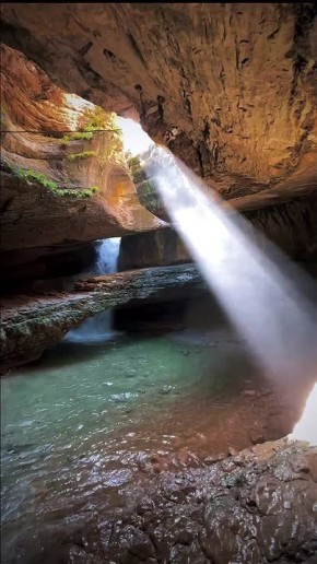 Салтинский водопад. Гунибский район