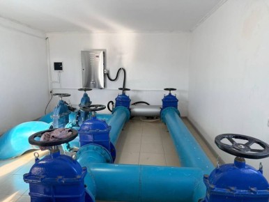 Работы по пусконаладке нового водопровода продолжаются в Сулейман-Стальском районе