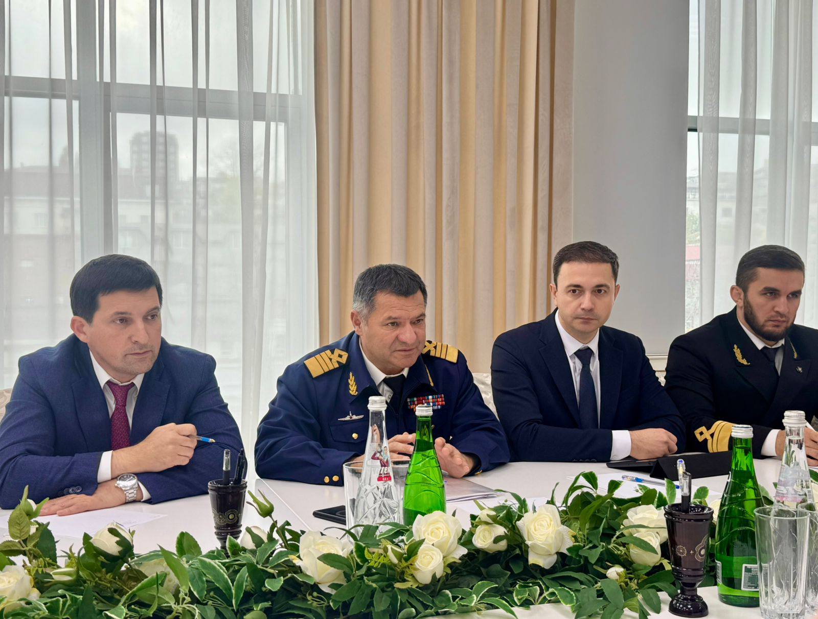 Совещание с участием руководителя Росморречфлота Андрея Тарасенко, заместителя генерального директора ФГУП «Росморпорт» Владимира Аборнева, руководителя Администрации морских портов Каспийского моря Николая Ковалева и...