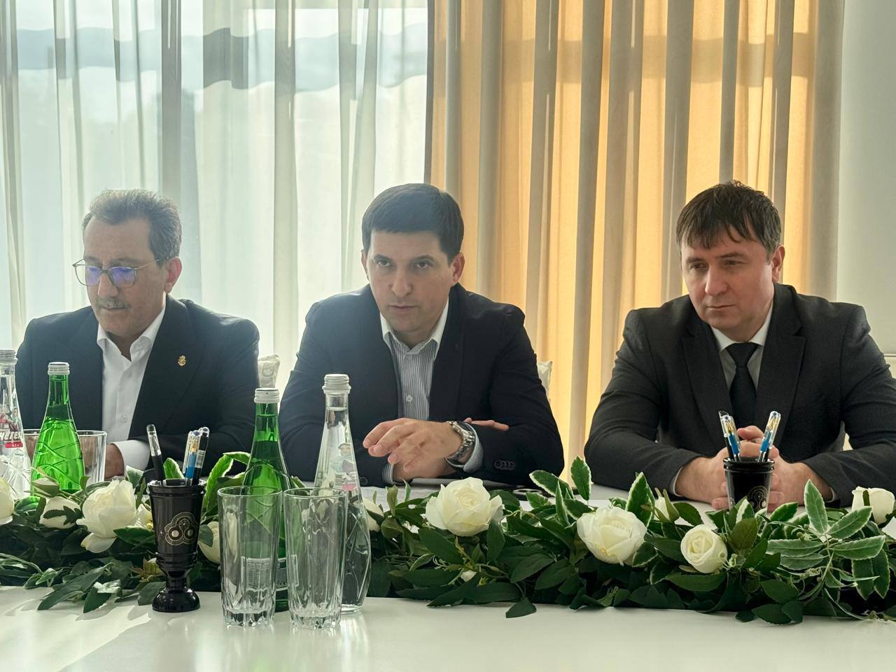 Делегация иранских экспертов в области морского транспорта во главе с заместителем министра транспорта Исламской Республики Иран Саедом Расули посетила Махачкалинский морской торговый порт Делегация иранских экспертов в области морского транспорта во главе с заместителем министра транспорта Исламской Республики Иран Саедом Расули посетила Махачкалинский морской торговый порт