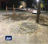 В Махачкале на улице Сурхаева,10 провели работы по восстановлению асфальтобетонного покрытия