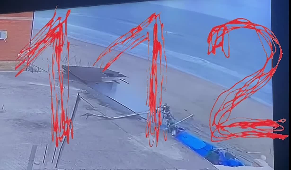 Появилось видео крушения вертолета под Избербашем в Дагестане