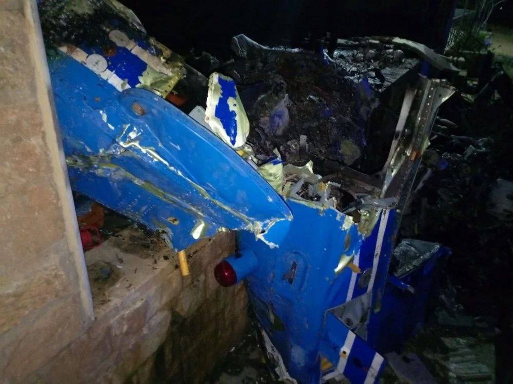 Обстановка на месте крушения вертолета в Дагестане Обстановка на месте крушения вертолета в Дагестане