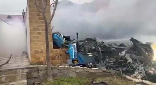 Уголовное дело возбудили по факту крушения вертолета в Дагестане