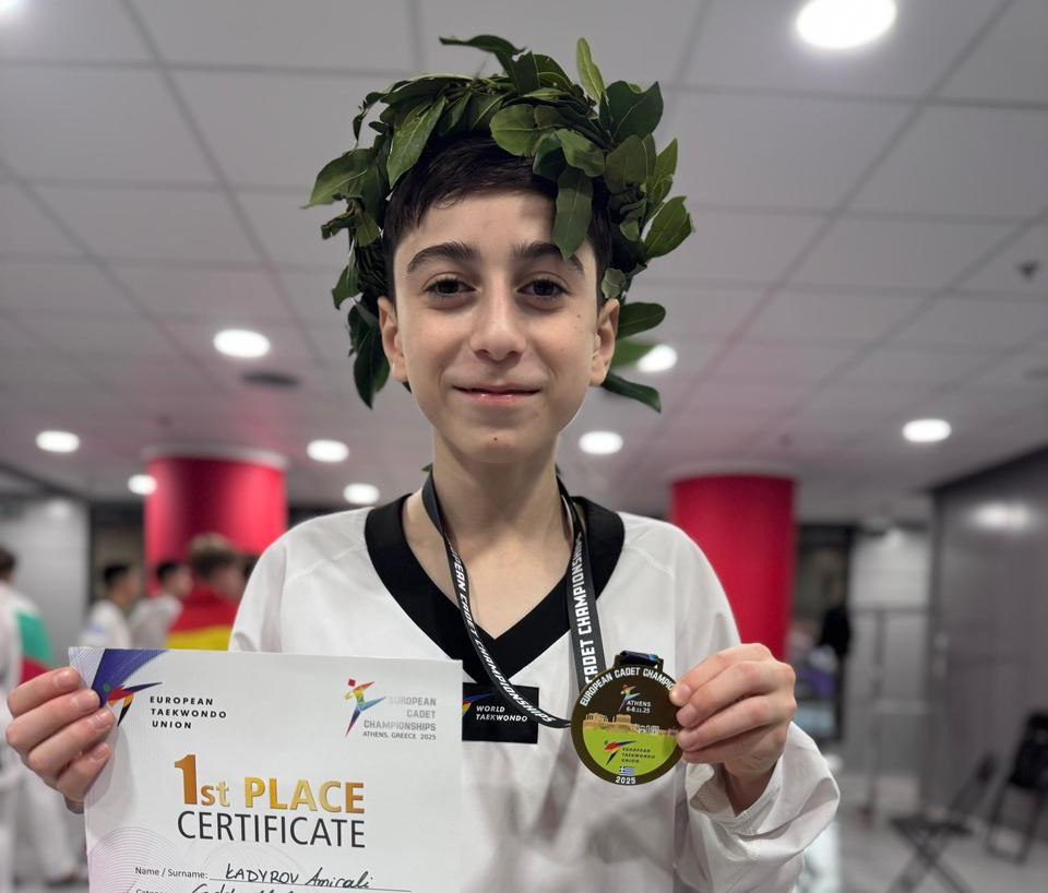 Тхэквондист из Дагестана победил на Первенстве Европы