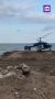 Кадры крушения вертолета Ка-226 в Дагестане распространились в соцсетях
