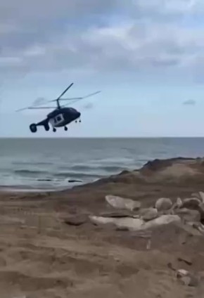 За минуту перед катастрофой: появилось видео попытки посадить вертолет Ка-226, который разбился вчера в Дагестане