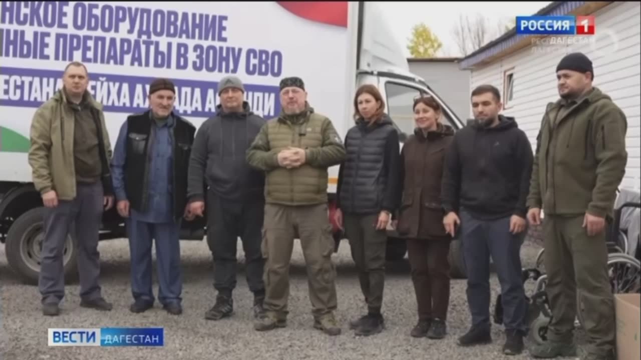 В военный госпиталь Луганской Народной Республики доставлен гуманитарный груз с медикаментами и медицинским оборудованием от Муфтия Дагестана шейха Ахмада Афанди